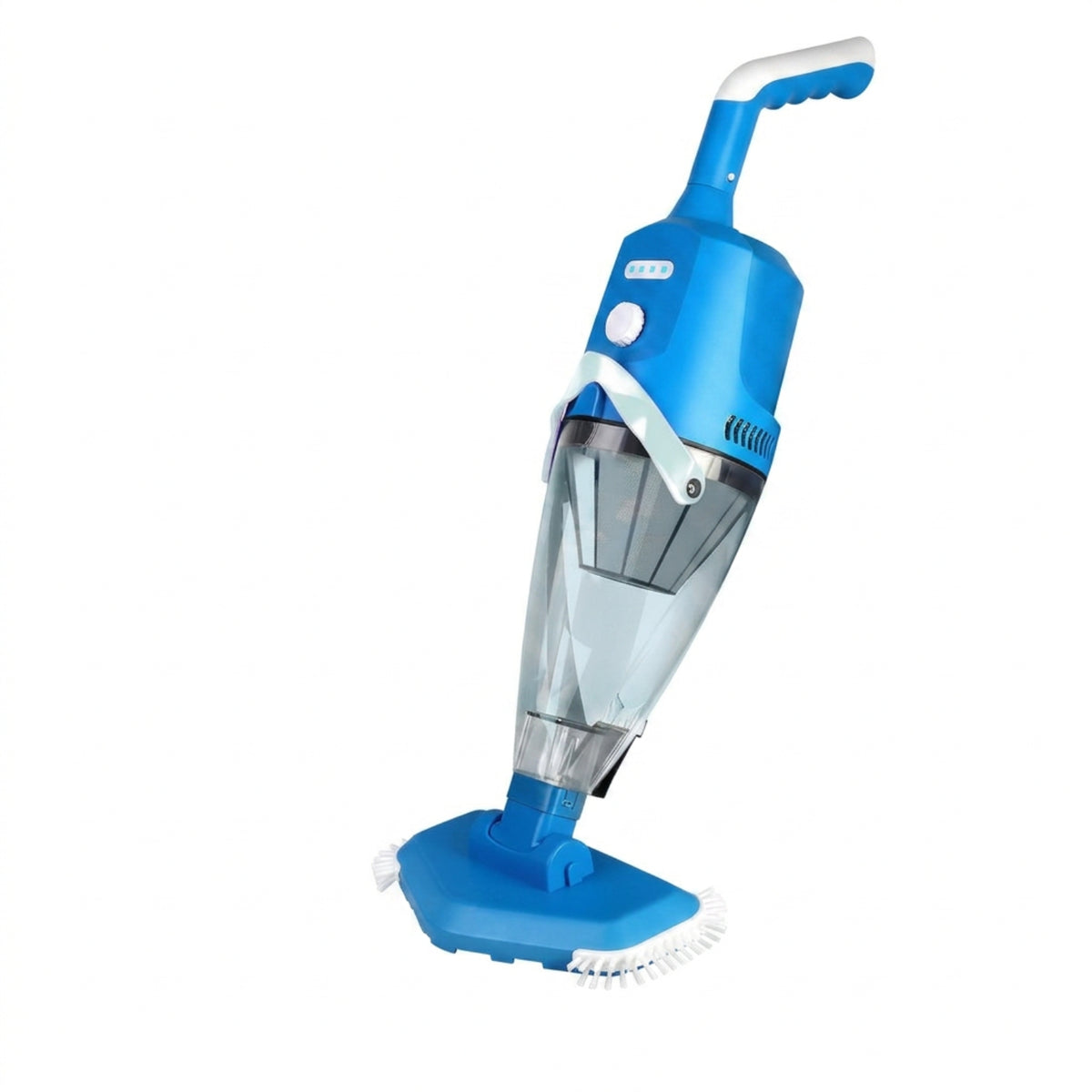 Pool Vacuum Handheld Underwater Vacuum Easy to Assemble Underwater Cleaner with Telescopic Pole for Pond Keepers, Spas