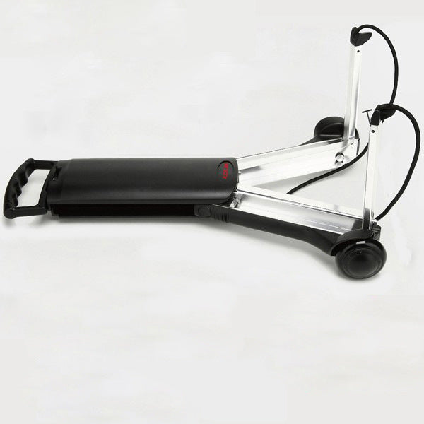 Aluminum Alloy Folding Cart, Portable Mini Hand Cart, Four-Wheel Trolley