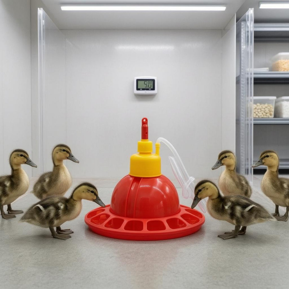 Avian Waterer Watering Container Leak Resistant Farm Supply for Chicks