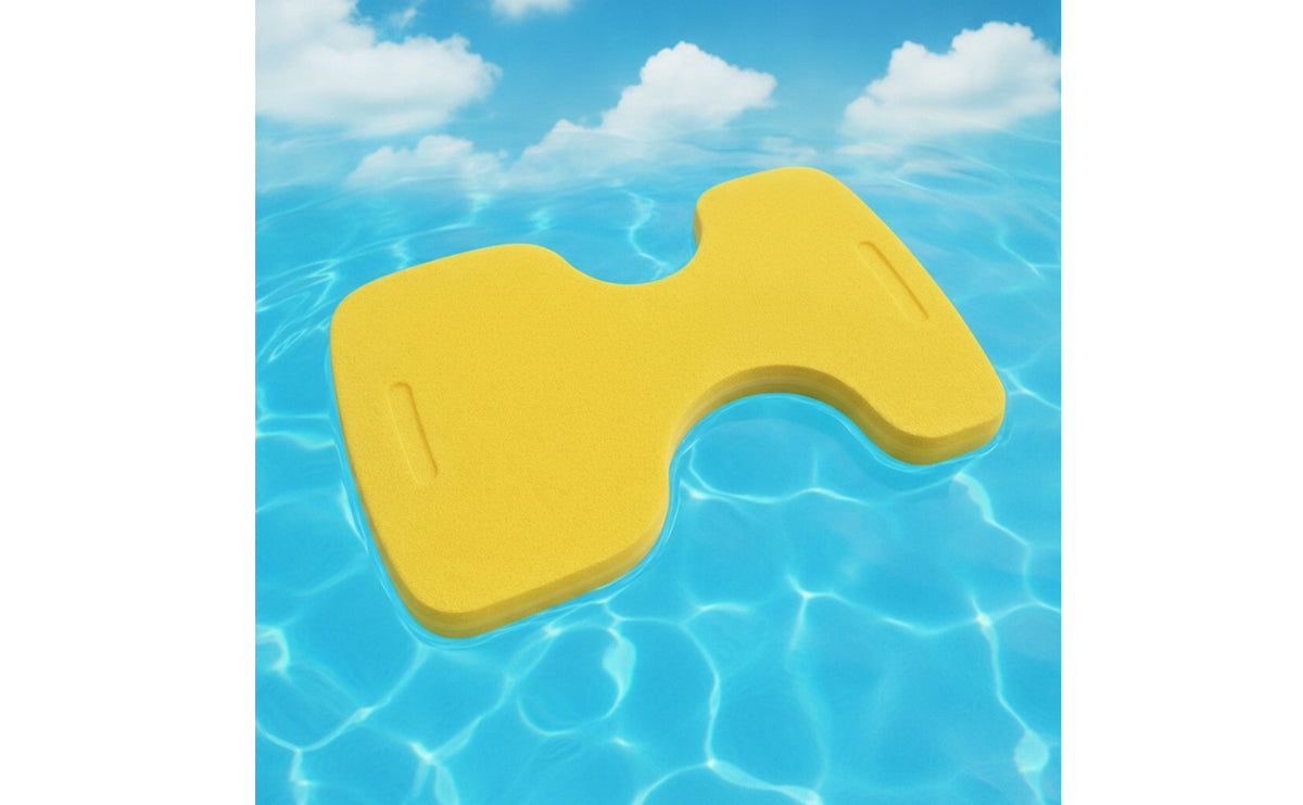 Contoured Swim Board with Handholds Non-Slip Training Flotation Device Layered Water Flotation Device Mat Beginner Friendly for Beginners, Kids