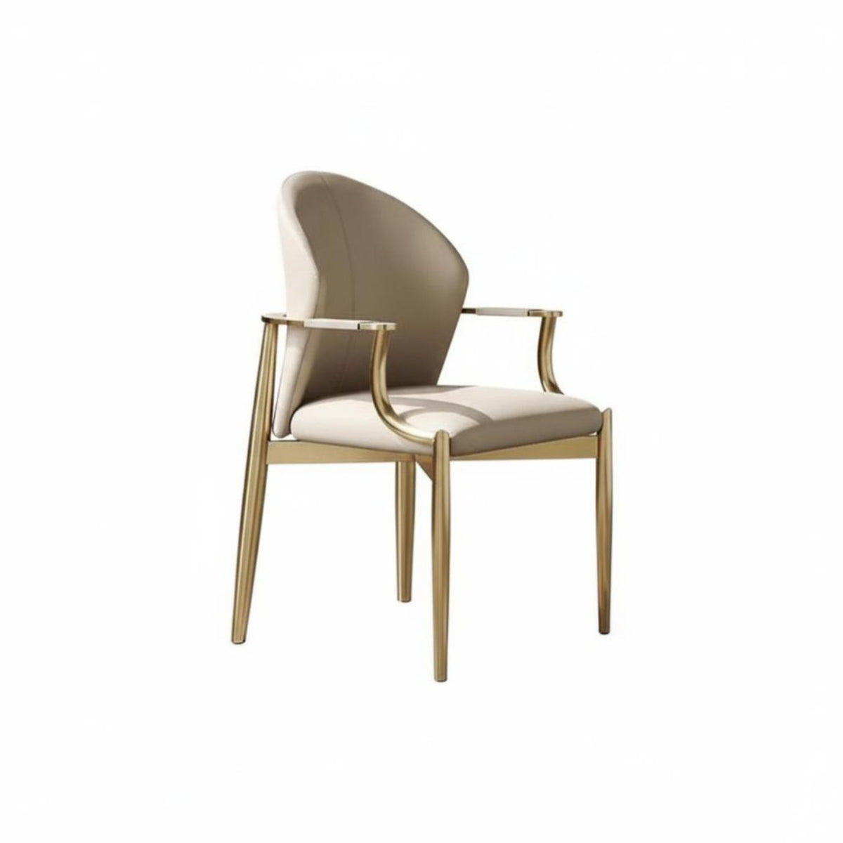 Single-Seater Leisure Armchair Light Luxury aesthetic Cantilever Side Chair sturdy Easy Assembly for Hoteliers, Hotel, Study