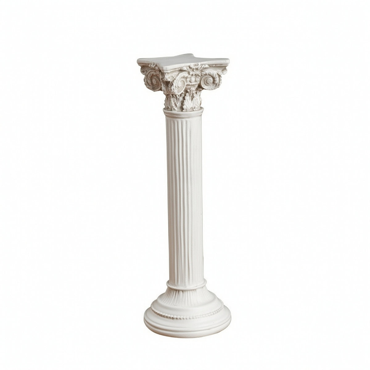 Column Candle Holder Roman-Style Candle Holder with Pedestal Base for Weddings