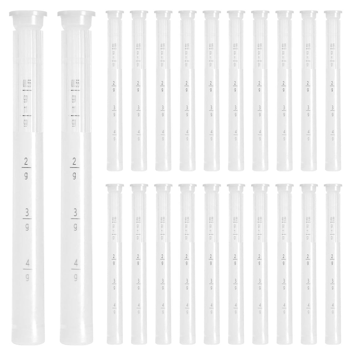 20-Pack Disposable Vaginal Cream Applicators for Suppositories, Creams, and Most OTC Gels