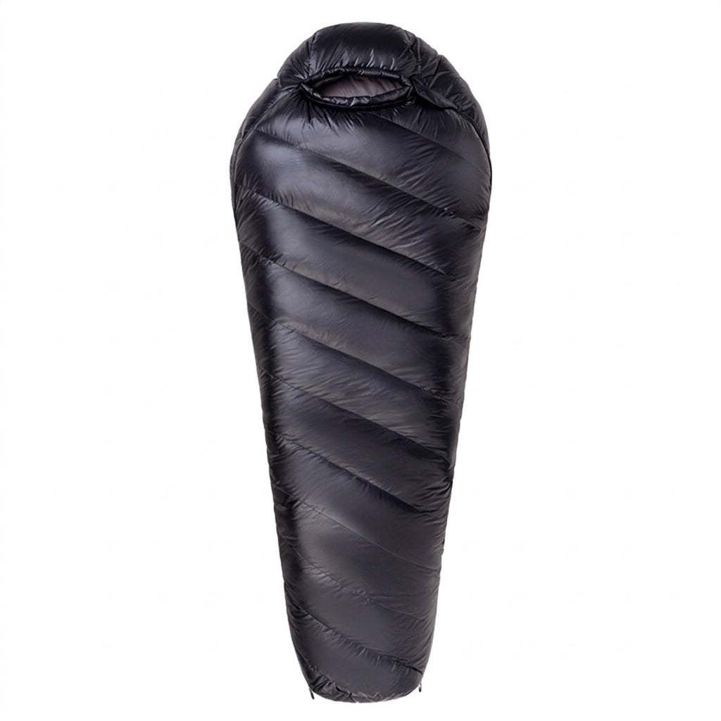 Down Sleeping Bag, Adult Mummy Style, Waterproof Nylon