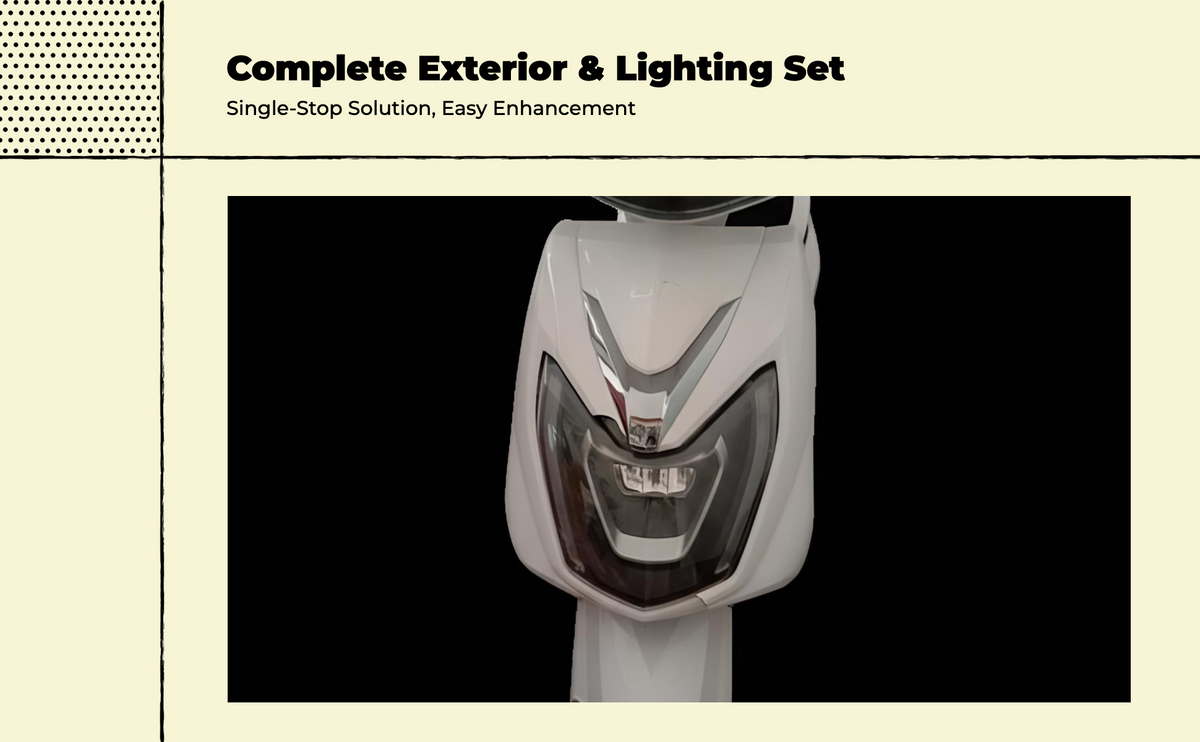 Electric Scooter Waterproof Frame Kit