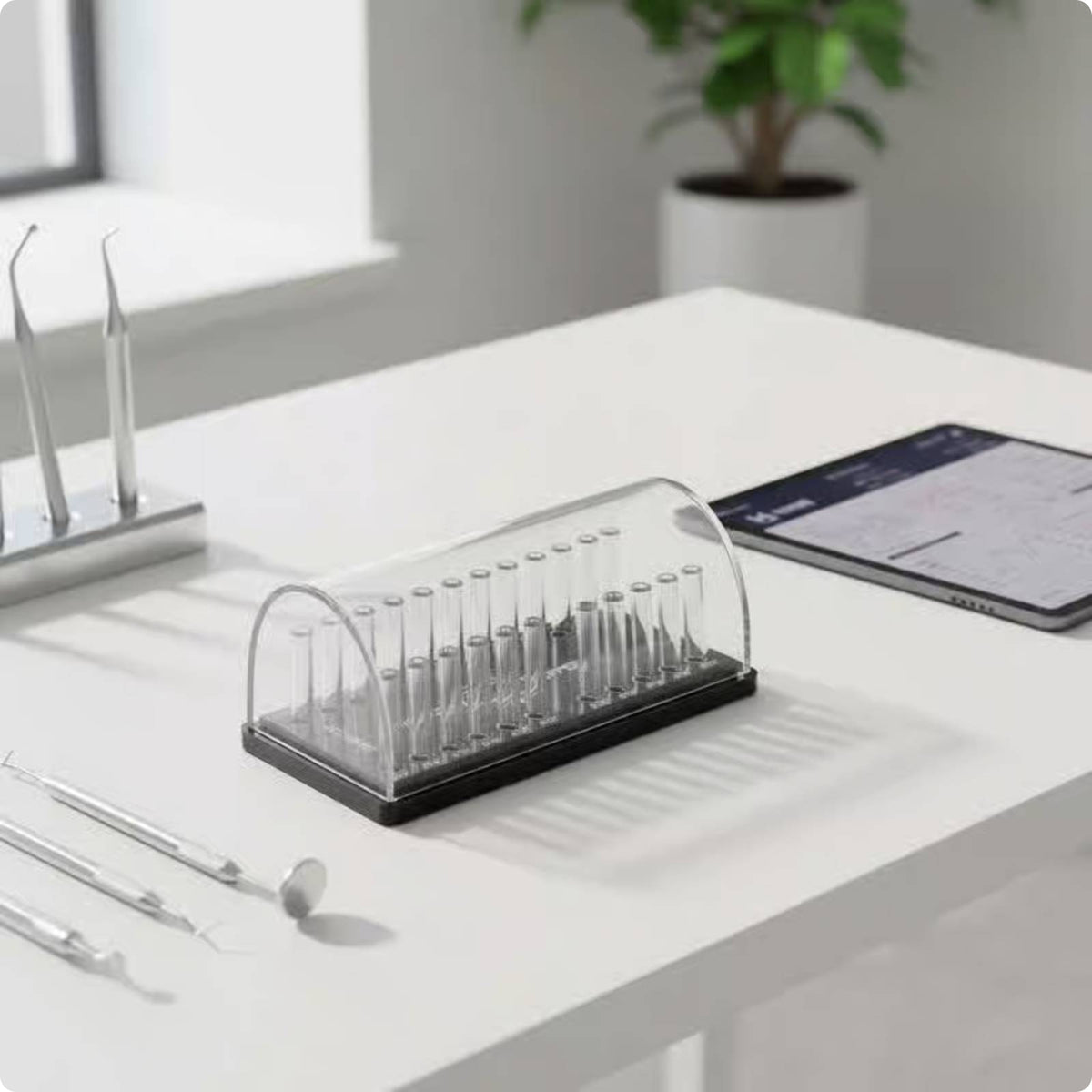 Orthodontic Archwire Box Upright Slots Archwire Storage Box Printed Markings