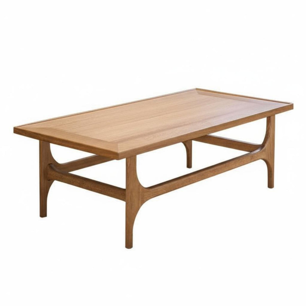 Block Leg Coffee Table Wabi-Sabi Design Household Furniture Minimalist sturdyDuty for Homeowners, Interior Designers, Bedroom