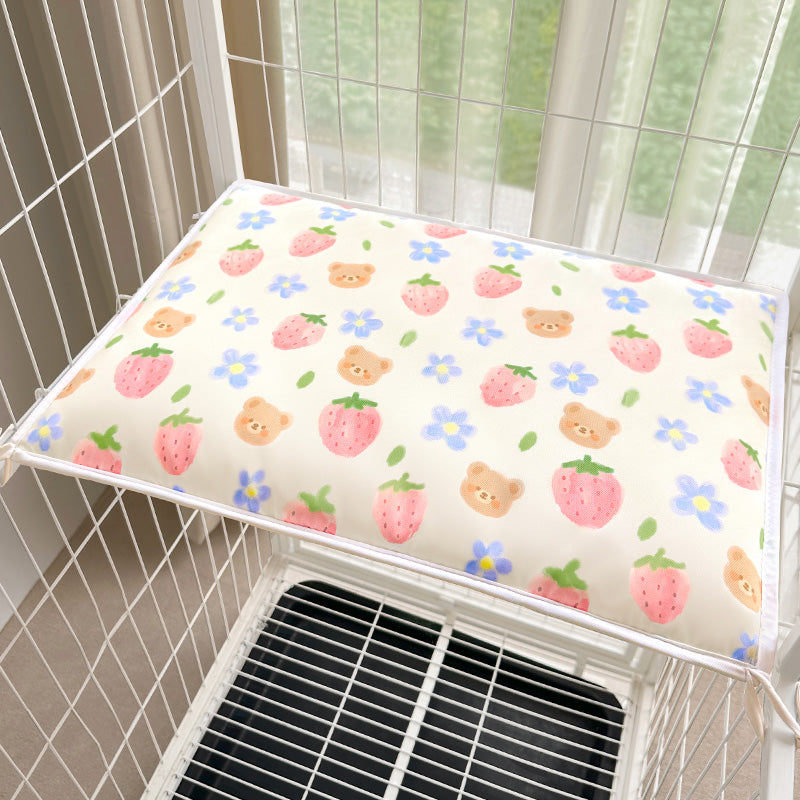 猫笼平台垫猫咪专用冰垫夏季宠物凉席夏天猫垫子睡觉用四季通用