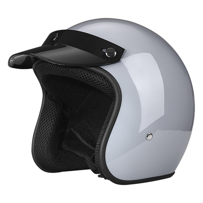 Motorcycle Helmet Electric Vehicle Helmet Riding Safety Helmet Unisex Half Helmet 208