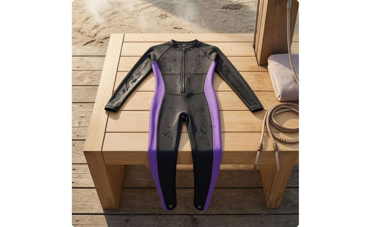 Athletic Swimsuit Front Zipper Long Sleeve Full Body Rash Guard One Piece Waterwear for Women Swimming