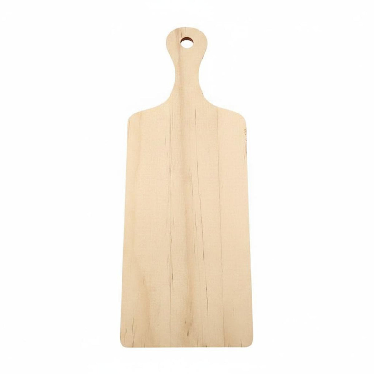 Mini Wooden Cutting Board DIY Project Handle Slicing Board Versatile Mini Wooden Serving Paddle for Crafters, Dining Table, Party