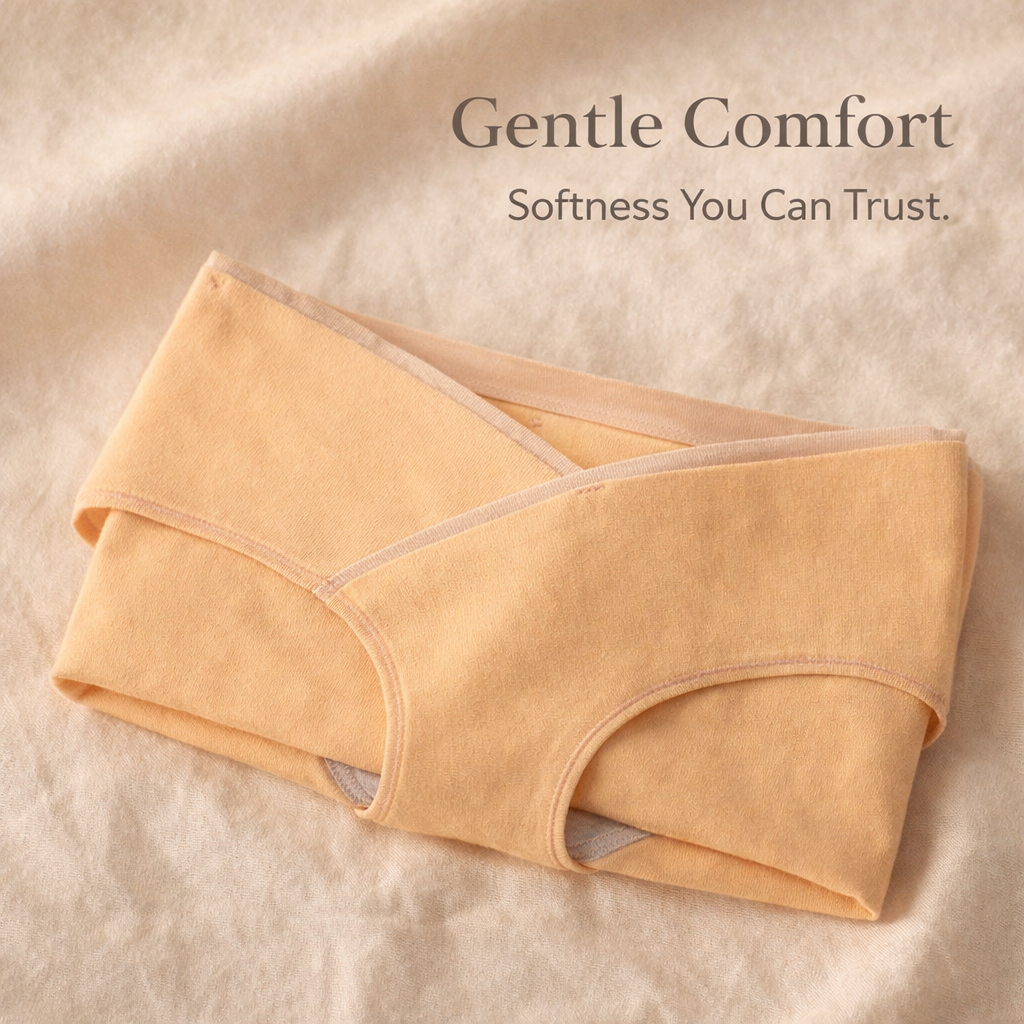 C Section Recovery Underwear with Low Rise Design for Postpartum, Breathable 95% Blend Maternity Knickers, Soft Lightweight Briefs for Women