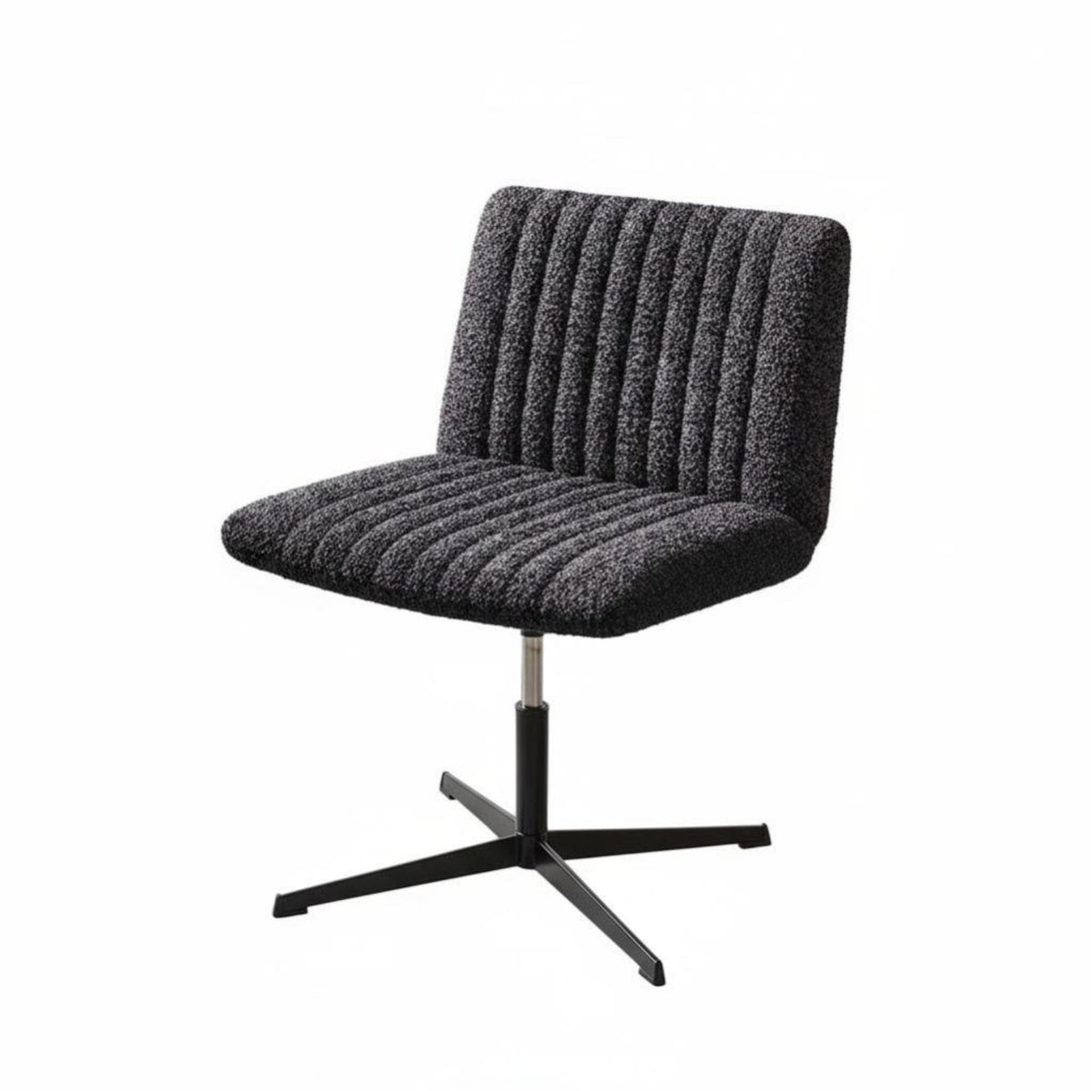 Armless rear Chair Modern design Armless Side Chair Sturdy Legs