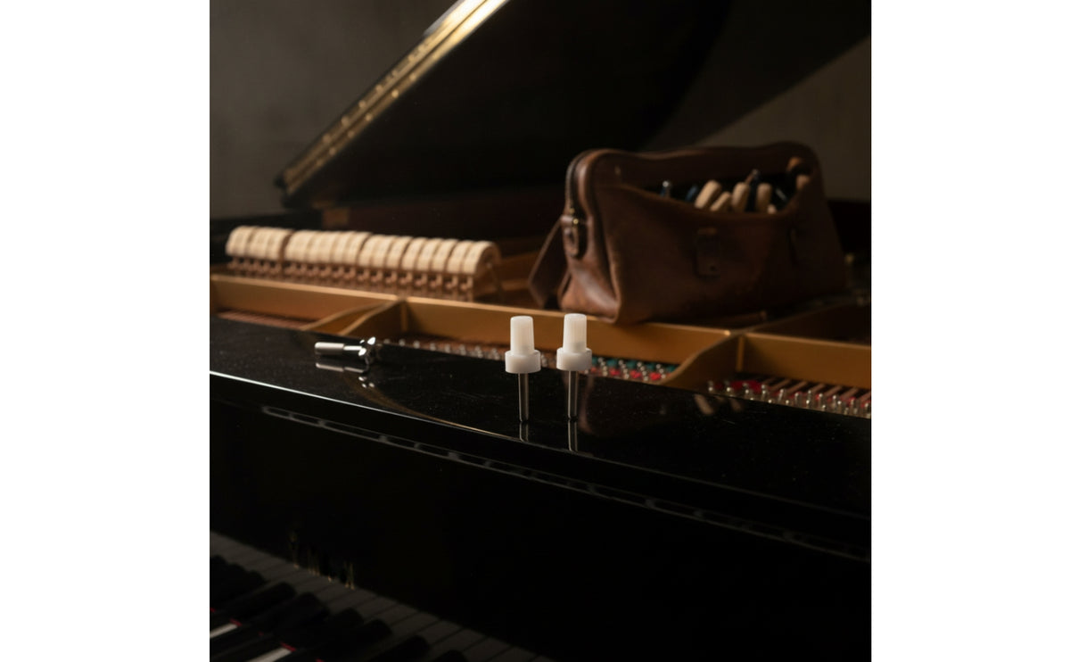 2 Pieces Compact Piano Adjustment Pin Accessory Top Rod for Repair Shops