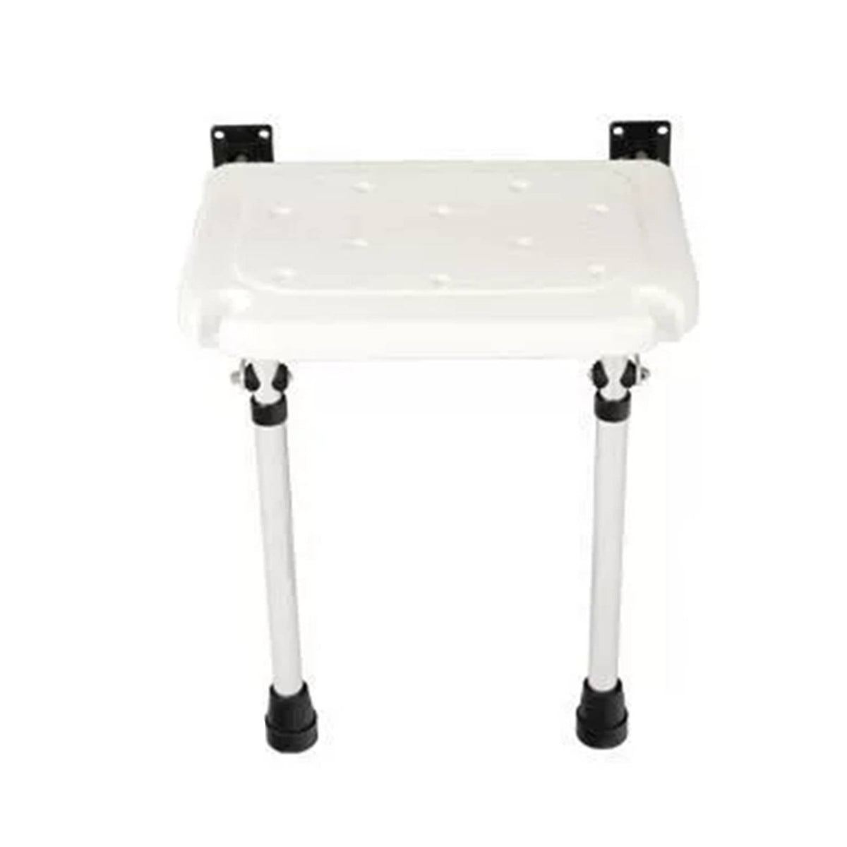 Folding Wall Mount Bath Seat Non-Slip Wall Mounted Shower Stool Ergonomic Design Washroom Furniture for Women