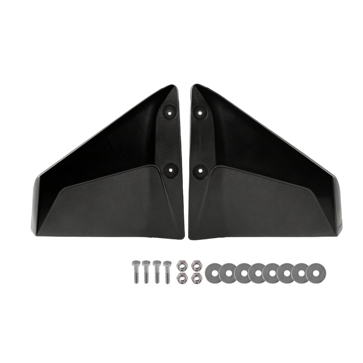 Outboard Motor Trim Tabs Replacement Boat Trim Tabs Hydrofoil Stabilizer with Hardware Predrilled Molded Plastic for Boaters