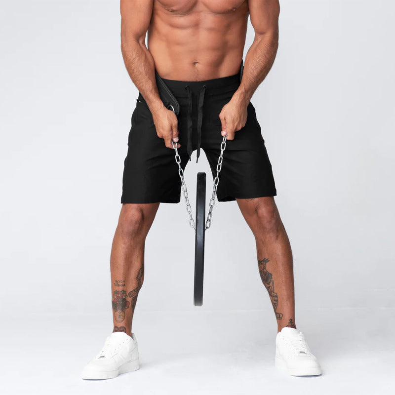 Pull-Up Weight Belt with Chain for Indoor Strength Training