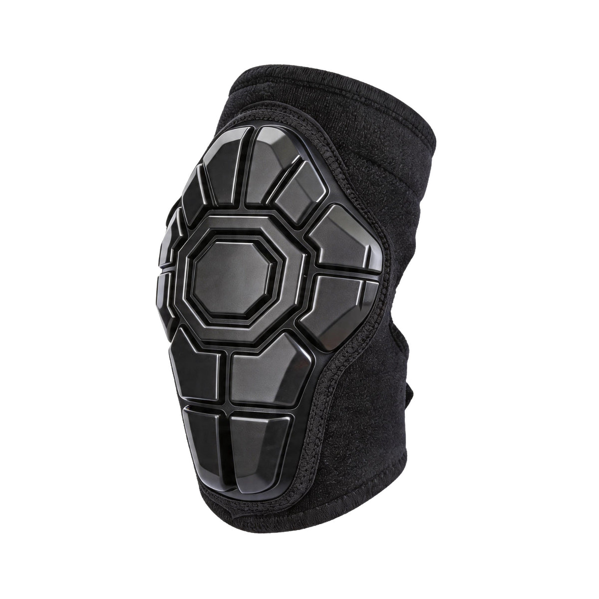 Knee Pad with Hard Shell Encircling Contoured Guarding Sleeve Open-Style Sports Guard for Skaters, Kids