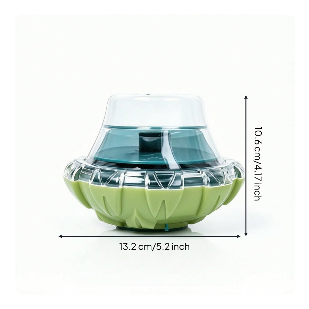 Wobble Toy with Food Dispenser Rounded Dog Toy with Treat Dispenser Indoor Pet Puzzle Feeder for