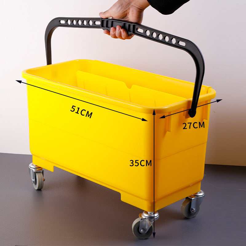 24L Bucket W Wheels