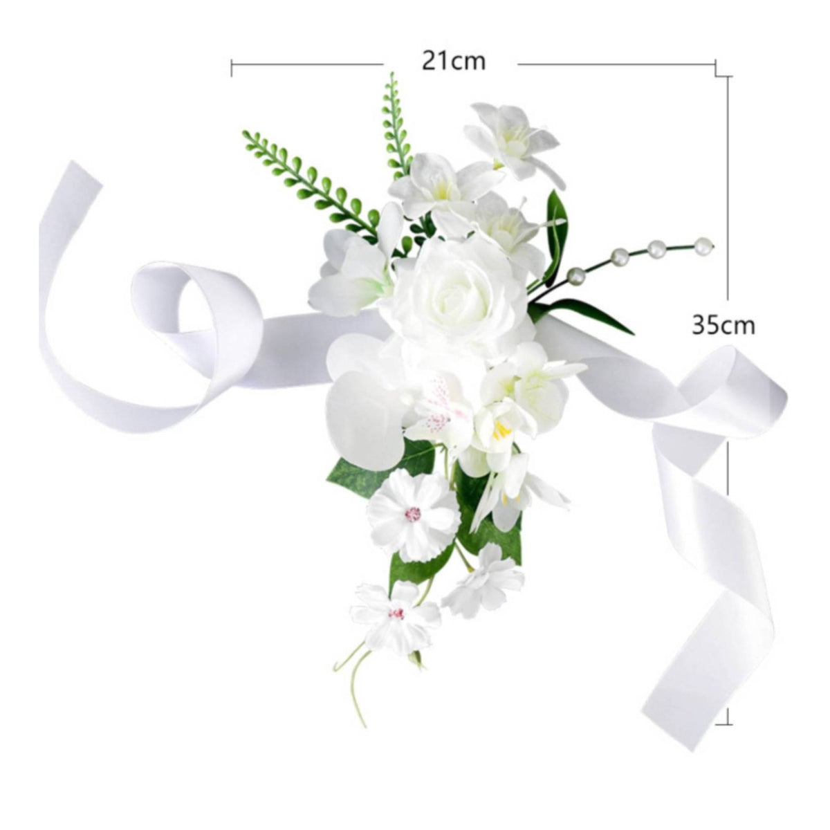 Wedding Arm Flower Photo Prop Bridal Arm Cuff Elegant for Bridesmaids, Friends