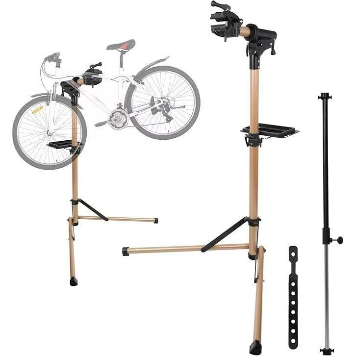 Bicycle Repair Stand Folding Quick-Release Workstation for Indoor Display