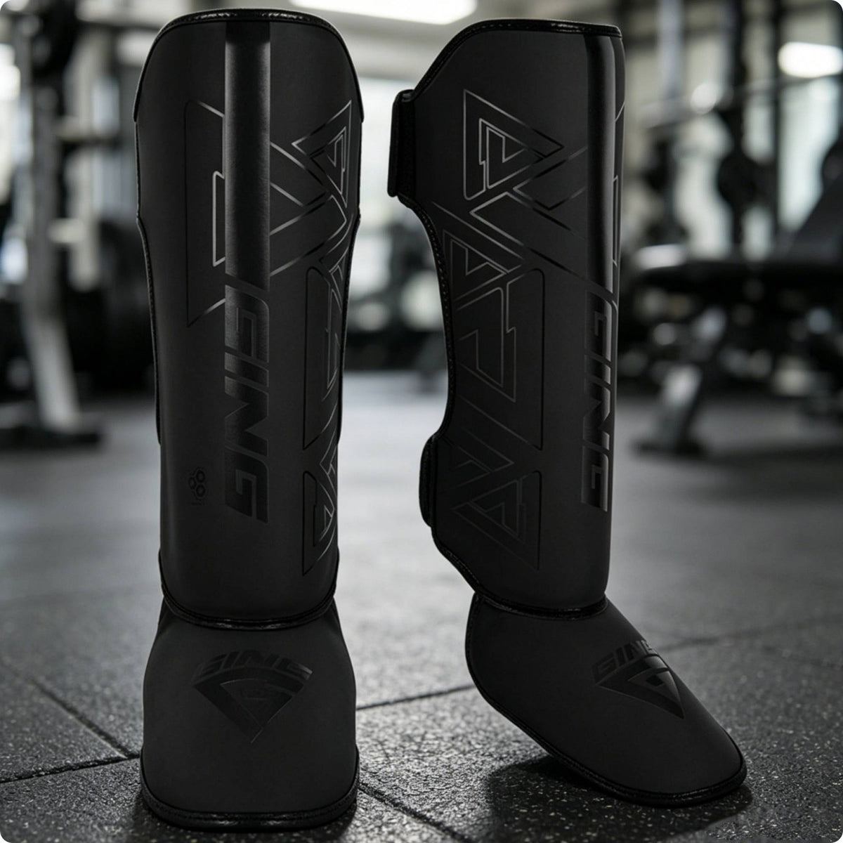 Muay Thai Shin Guards Long-Lasting Kickboxing Leg Guards Breathable for Children