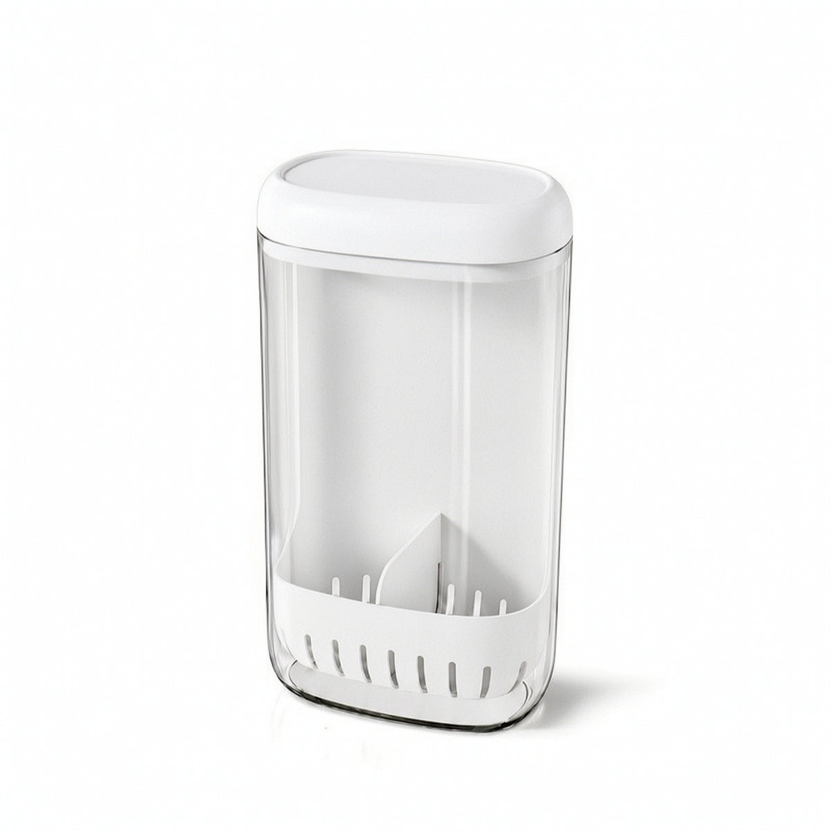 Hydroponic Greens Keeper Fresh Greens Storage Container with Ventilated Base
