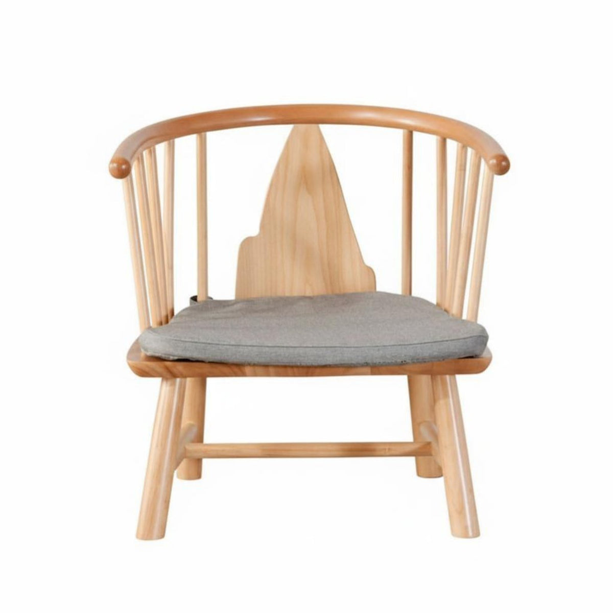 Japanese and Design Floor Armchair with Supportive Supportiverest Low Chair Space Saving Soft Pad for and Beverage Lovers