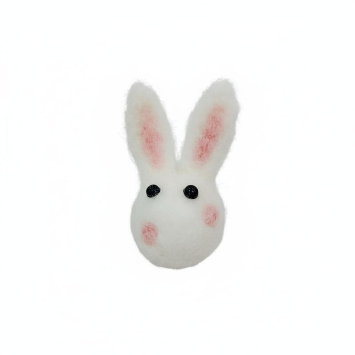 Pastel Colors Easter Felt Garland Handmade Easter Bunny Garland Ready to Hang Felt Ball Banner Lightweight for Children, Wall Decor, Nursery, Mantelpiece, Classroom