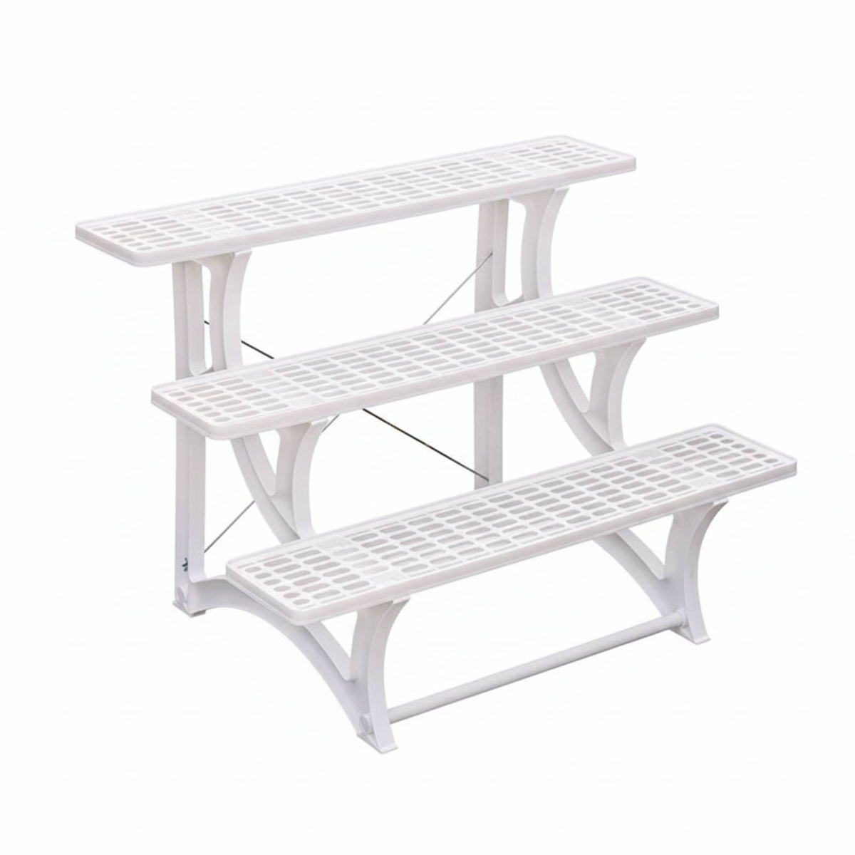 Tiered plant stand unobstructedstanding Tiered Pot Stand Easy Assembly for Decorators