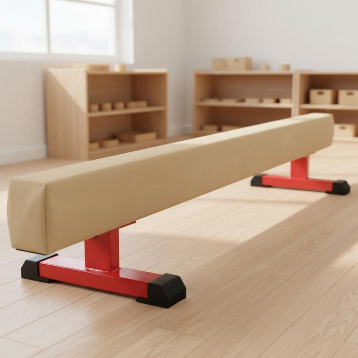 Early Learning Kids Balance Beam Safe Gymnastics Balance Beam Stable Sports Equipment for Toddlers, Preschool