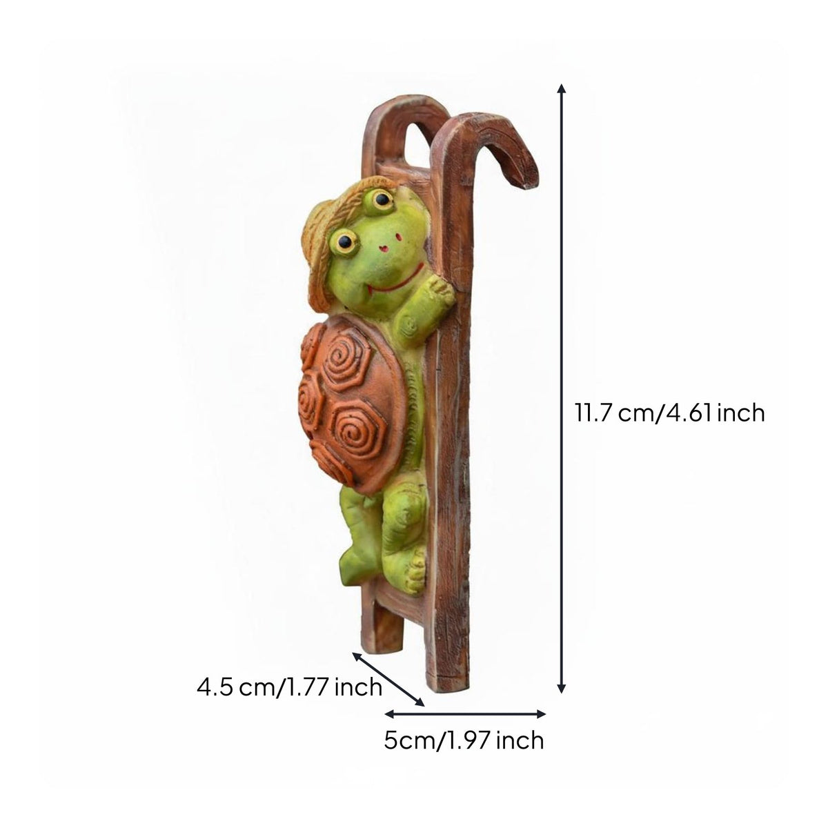 Climbing Creature Pot Hanger Playful & Whimsical Resin Pot Climber