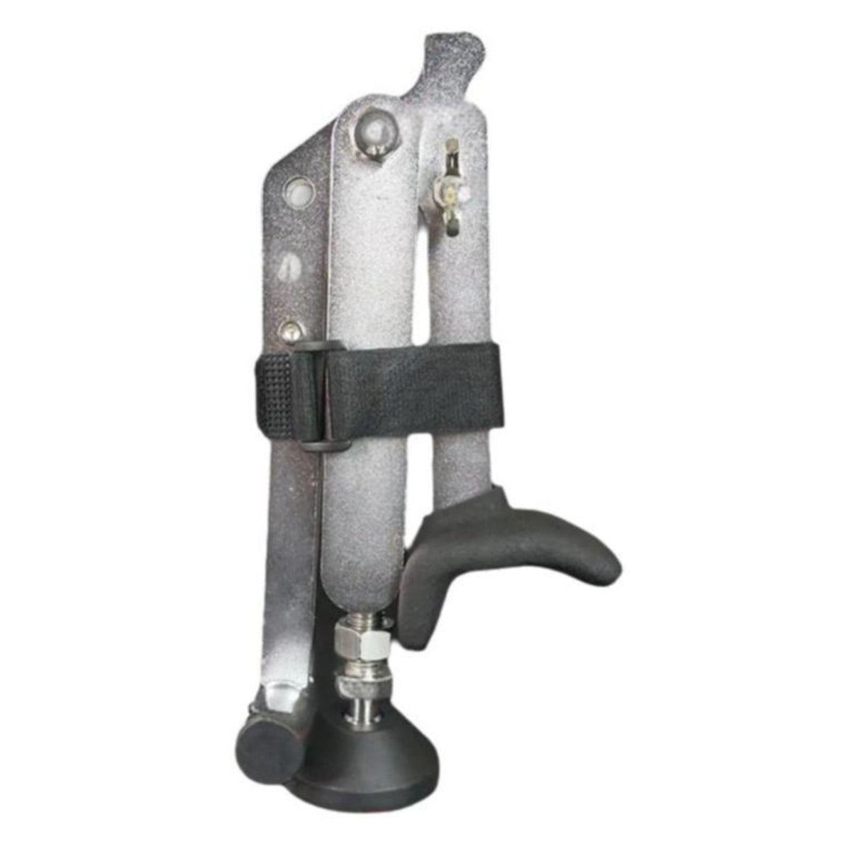 Motorcycle Maintenance Stand, Portable Foldable raise Stand, Adjustable Height, Single-Support frame, Universal Non-Slip Base