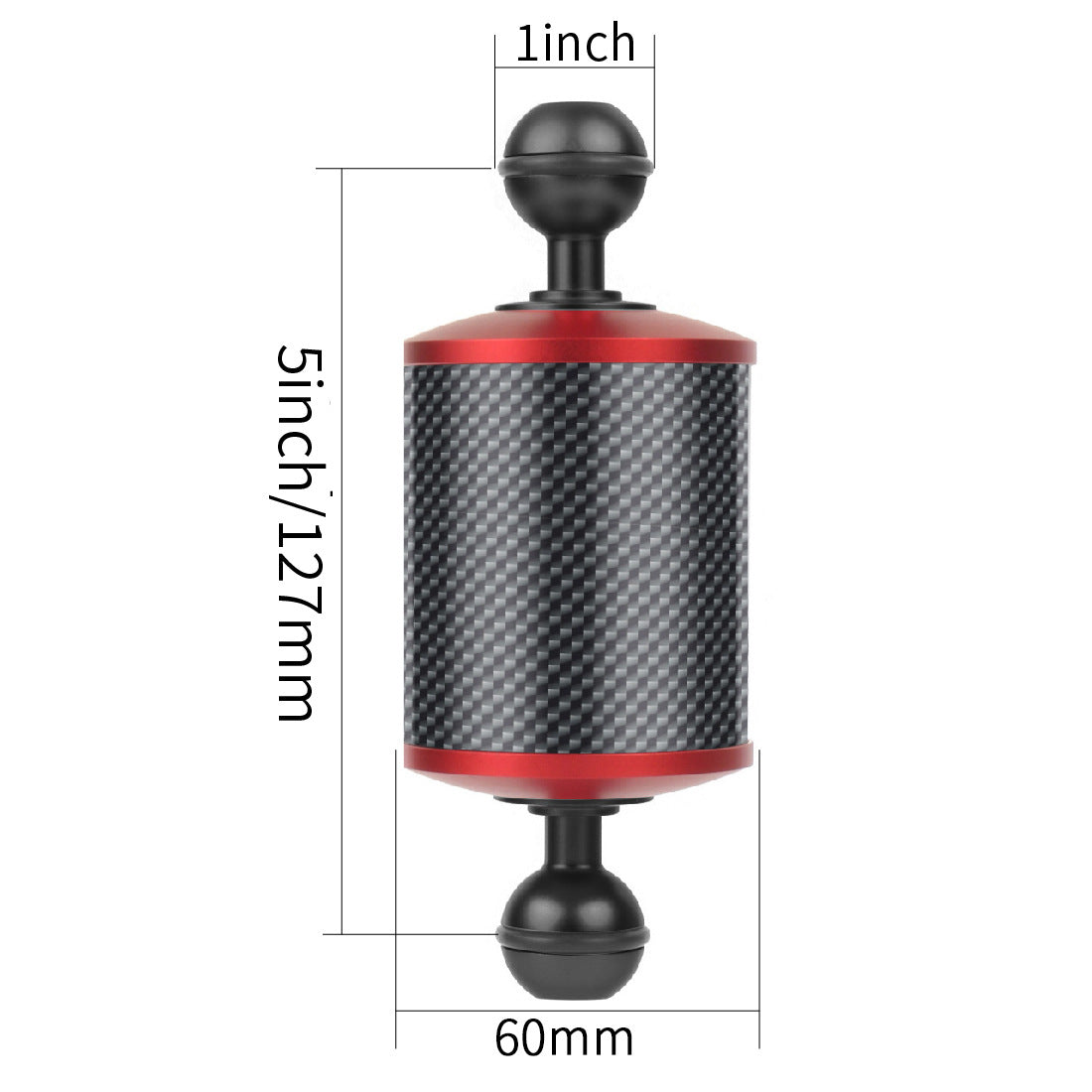 Black Red / 5 Inch