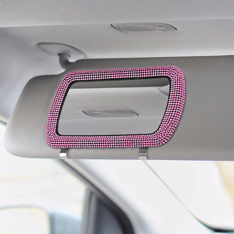 Car Sun Visor Vanity Mirror with Clip, ABS, for Passenger Side