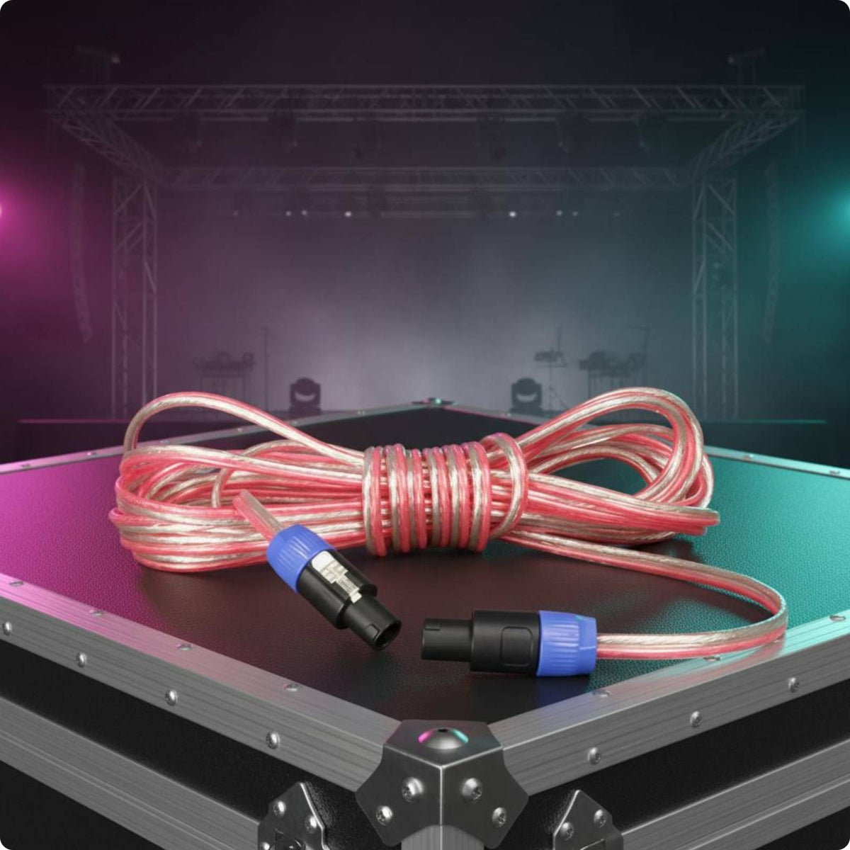 6.35 Mm Speaker Plug Cable Professional Audio 1/4 Inch TS Cable Long-Lasting