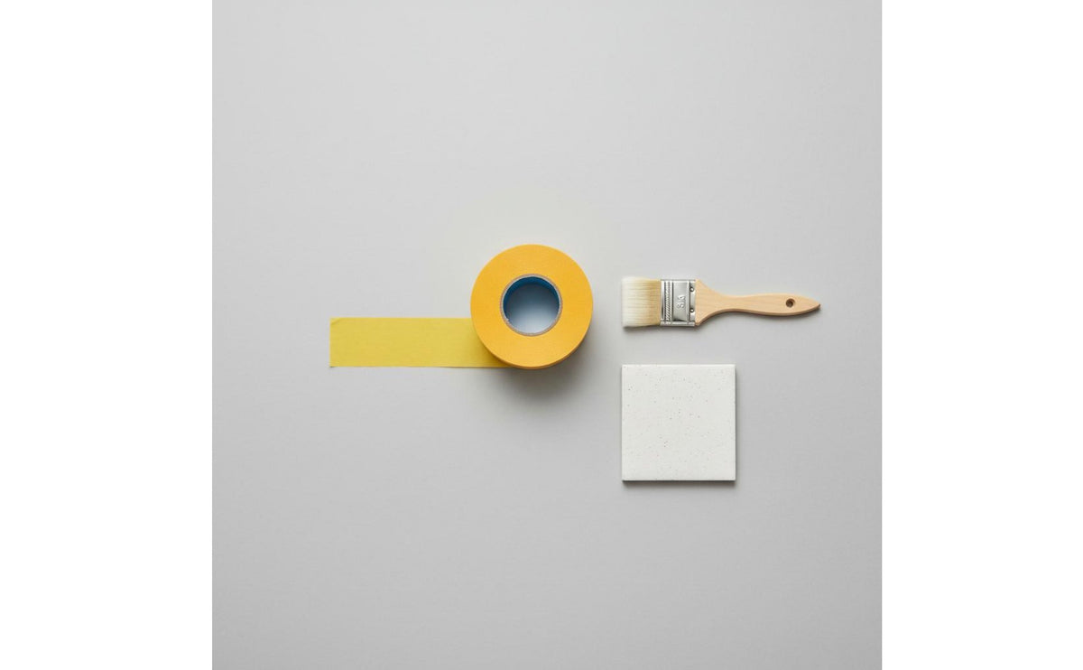 Crepe Paper Tape Residue Tile Grouting Tape Hand-Tearable Supplies for Painters, Auto Body Technicians, Home Improvement, Crafts