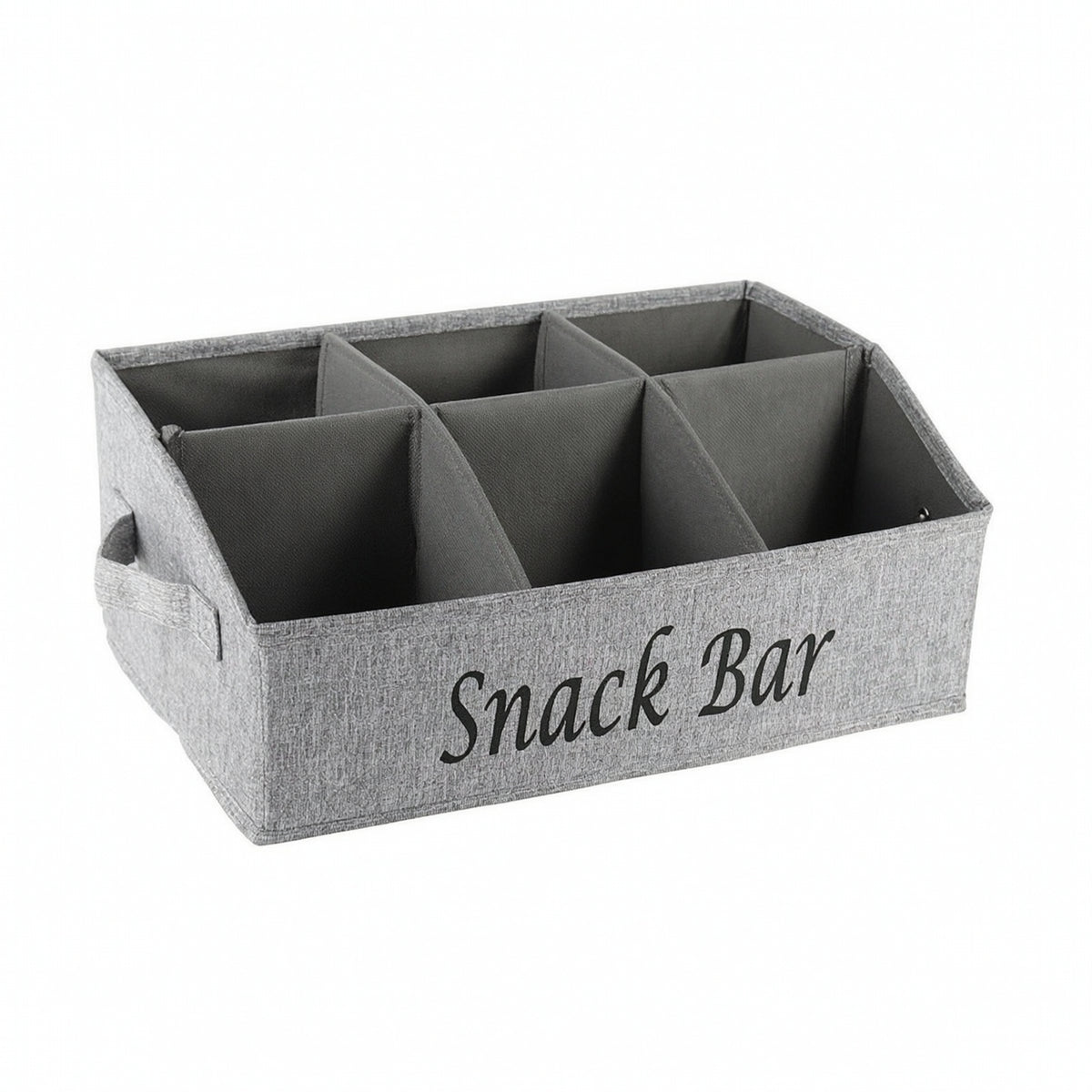 Snack Bar Box Divided Organizer Reusable for Office