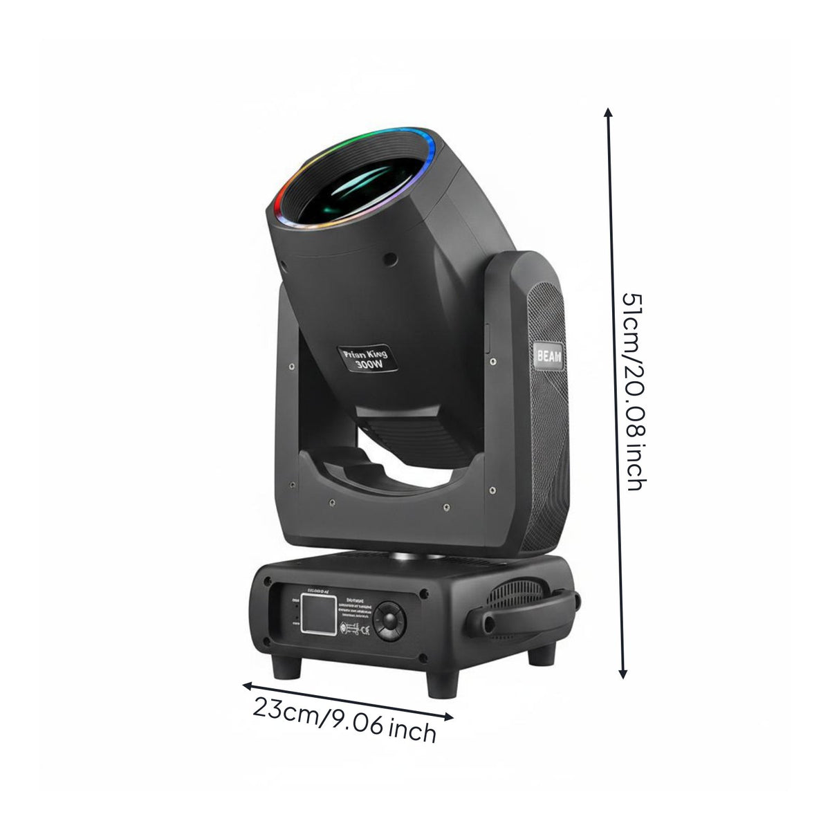 LED beams Moving Head DMX512 Control beams Sound Activated Rotating Gobo Light for Professionals