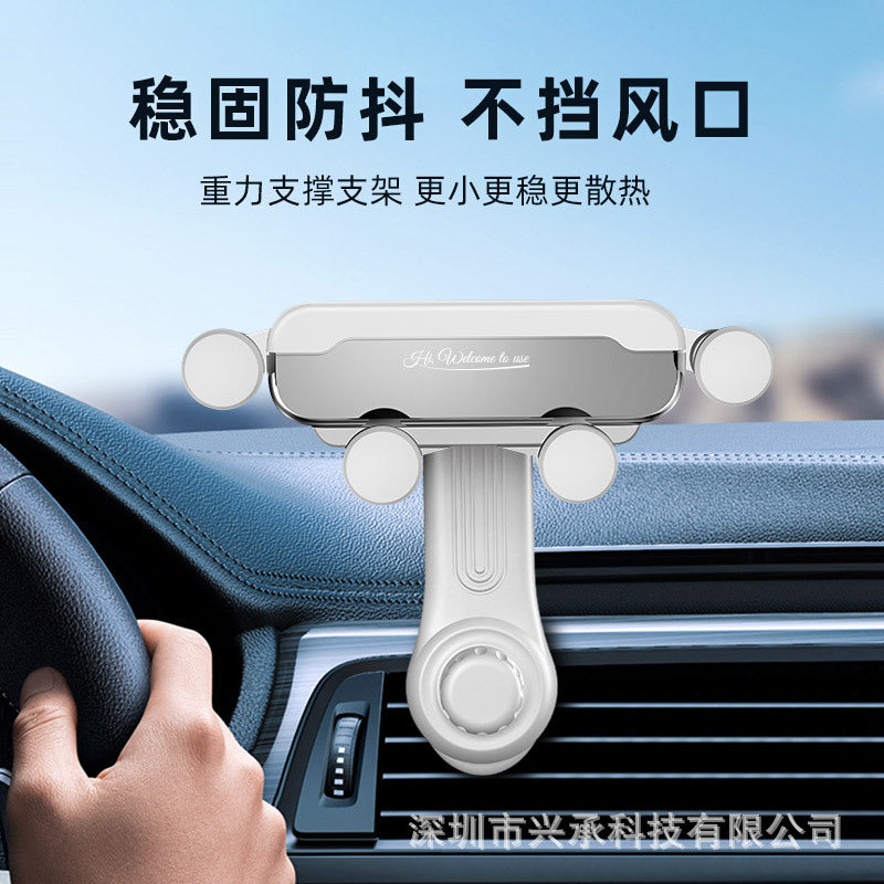 Car Phone Mount Gravity Support for Air Vent Dashboard Screen Navigation