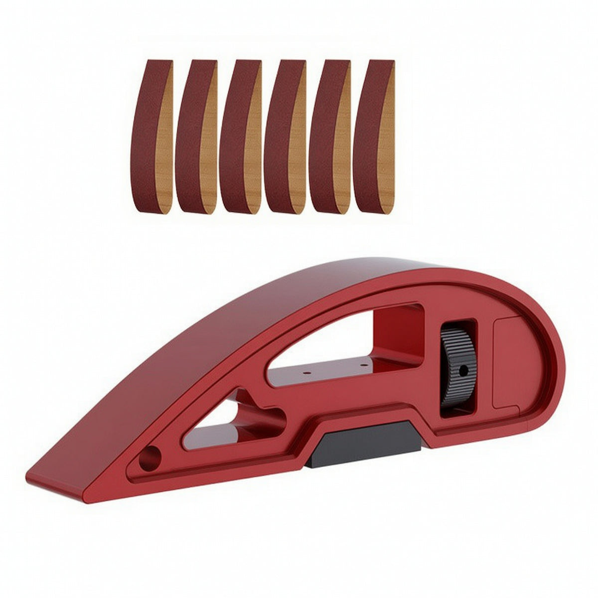 Belt Sander with Tension Wheel Long-Lasting Sanding Block Compact