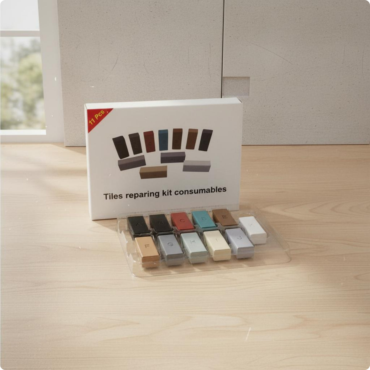 11 Pieces Surface Repair Putty Blocks Assorted Colors Putty Block Kit