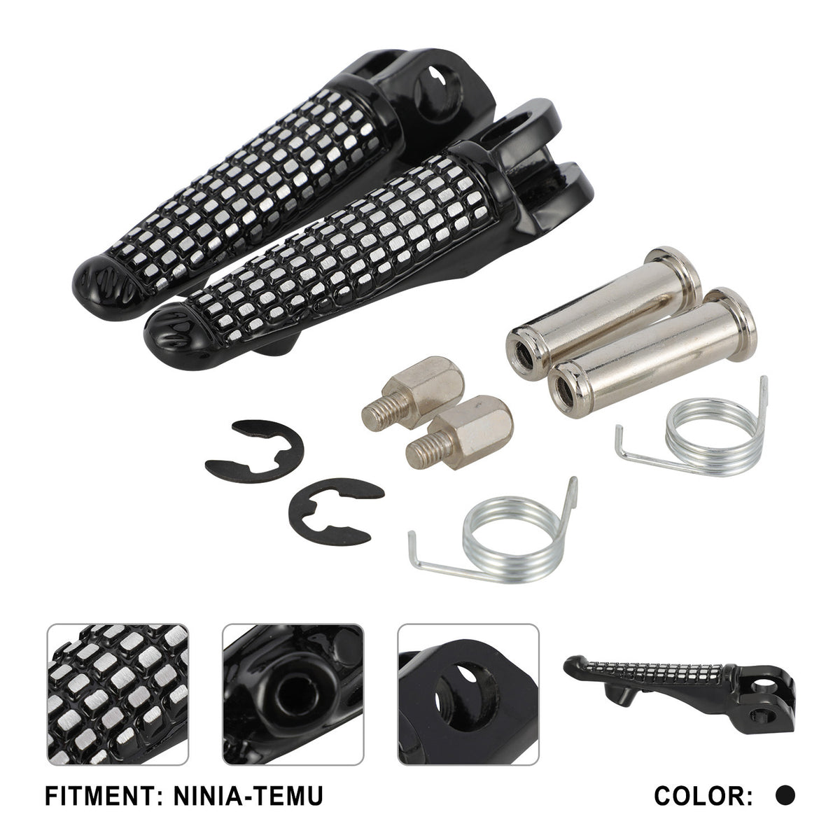 CNC Aluminum Alloy Front Footpeg for Kawasaki Ninja Motorcycles