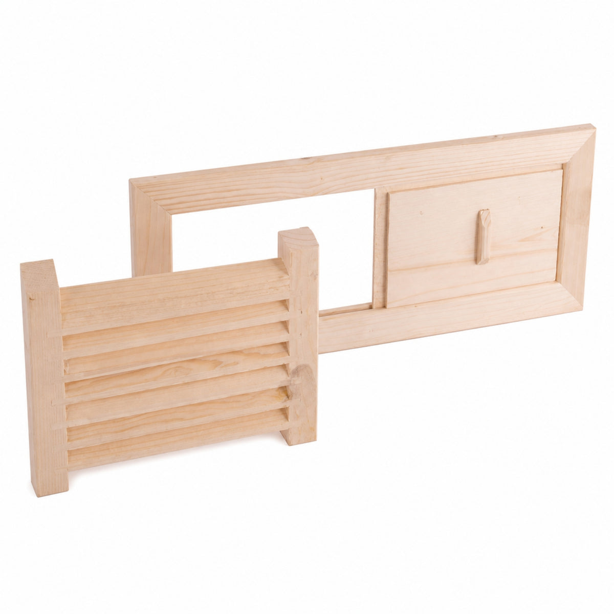 Ventilation Grille with Louvers Louvered Wooden Ventilation Grille