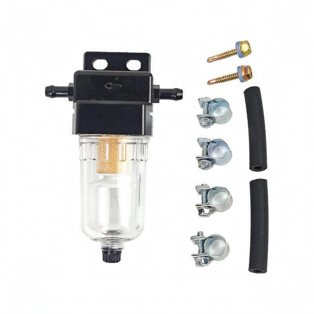 Petroleum Water Separator Strainer Kit Easy Draining Petroleum Water Separator Assembly Leak-Resistant for Parking Heaters