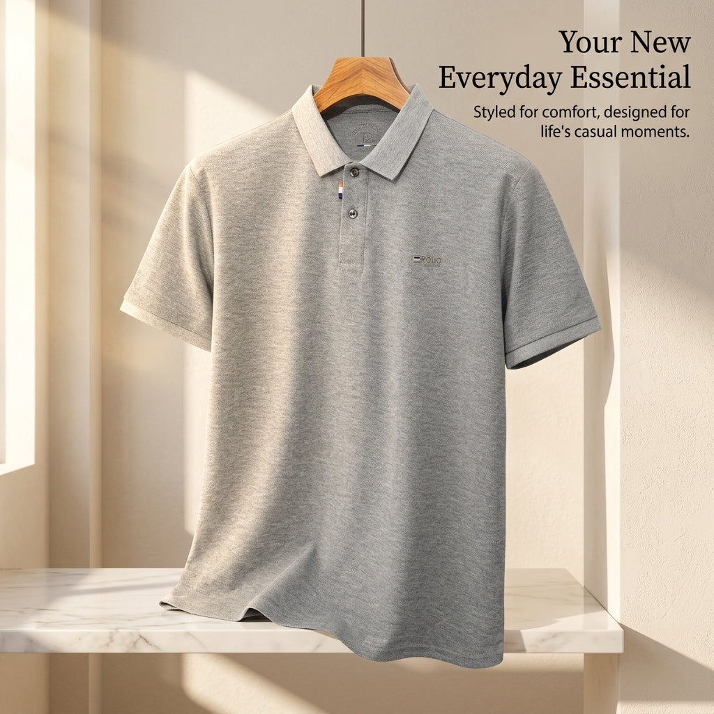 Men's Short Sleeve Shirts in Lightweight Blend for Casual Wear, Loose Fit Textured Knit Tops with Letter Pattern Detail, Breathable Daily