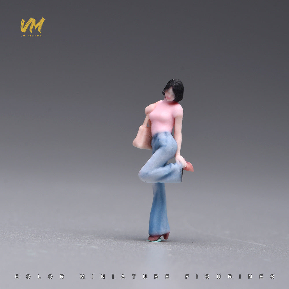 VM 1/64 Standing Beauty 3D Printed Miniature Scene Model