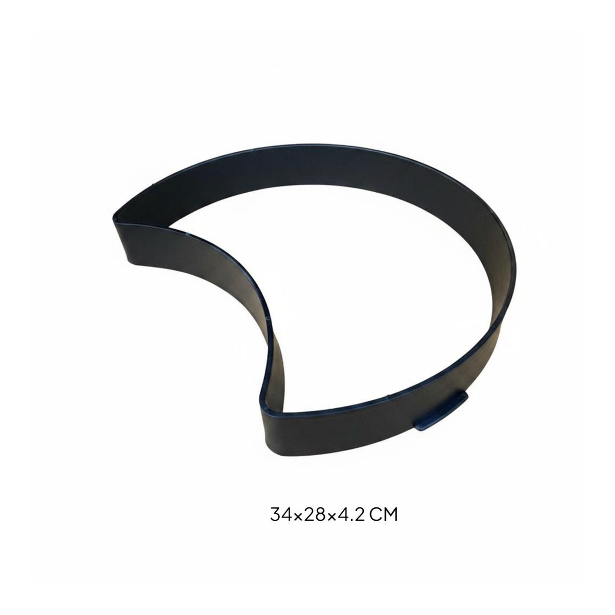 Curved Stepping Stone Form Personalized Walkway Design Curved Moon Paving Form Landscaping Tool for Garden, Yard