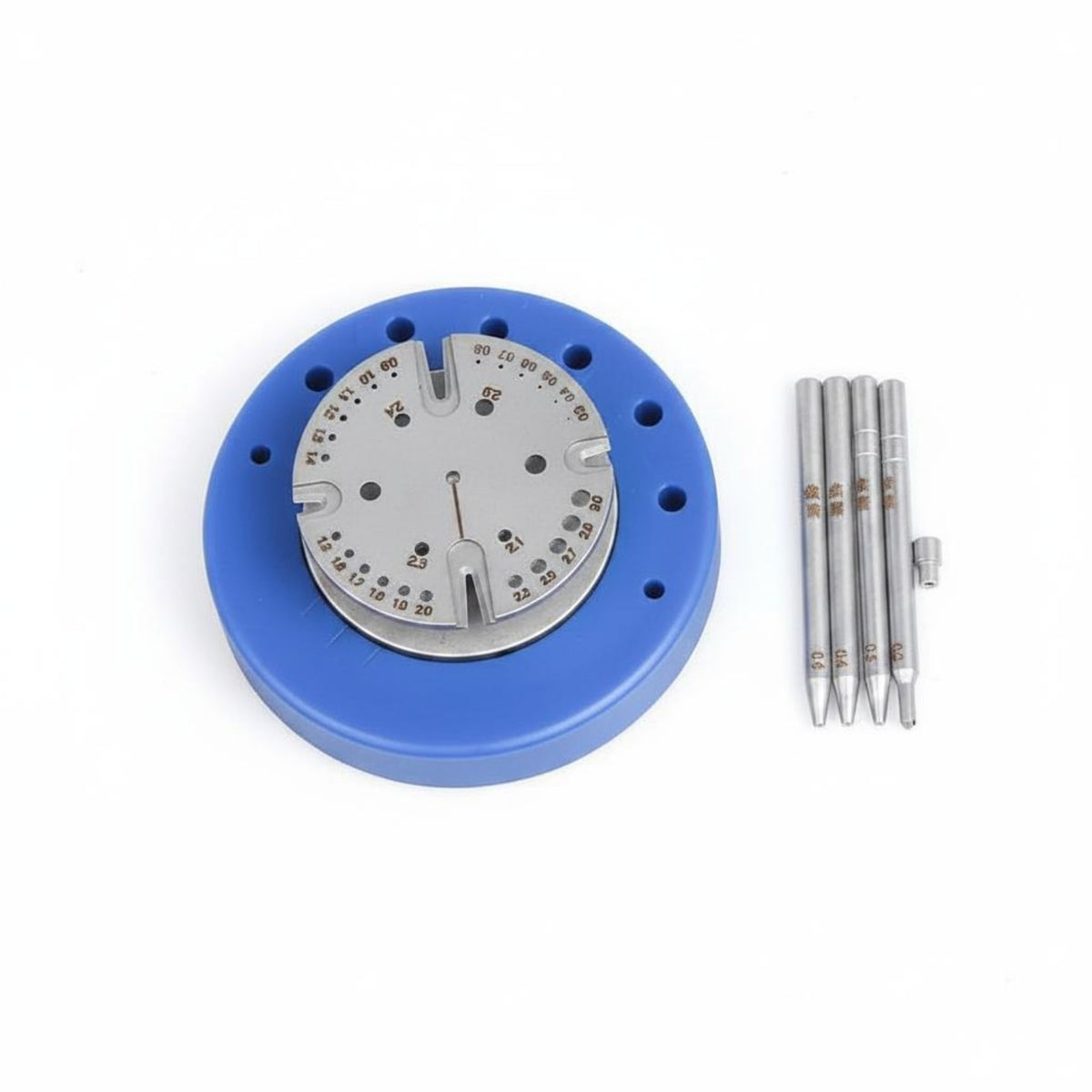 Balance Wheel Punch Set Precise Watch Hairspring Punch Tool Compact